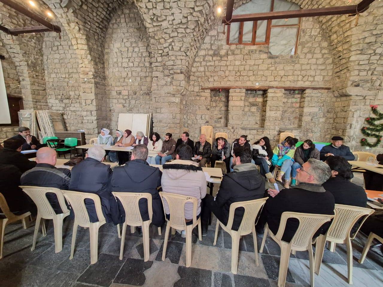 Community Dialogue Session in Homs Discusses the Concept of the Social Contract